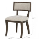 Marie - Upholstered Dining Chair (Set of 2) - Beige by HouseOfZazla
