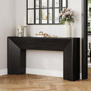 Extra Long Console Table Table Behind Couch For Hallway & Living - Black