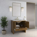 James Martin Hudson 36" Single Bathroom Vanity, Honey Oak