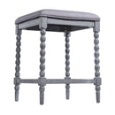 26" Counter Stools - Set of 2 with Upholstered Seat