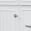 Bathroom Vanity With Ceramic Sink, Soft Close Doors, Adjustable Shelves by HouseOfZazla