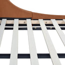 Aspen - Vertical Tufted Modern Headboard Platform Bed Set by Unique Piece Furniture