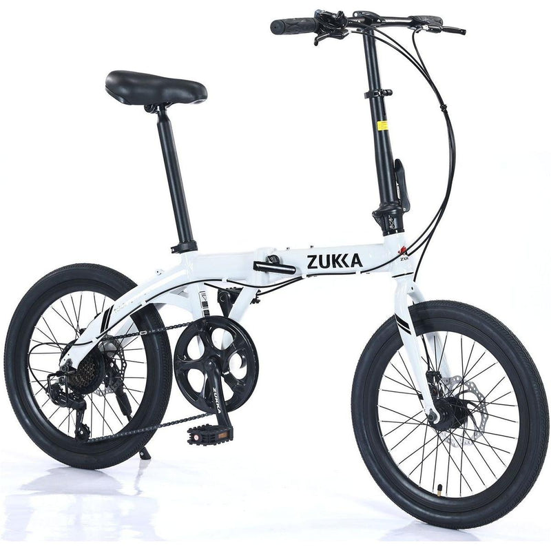 20" Folding Bike Aluminium Alloy Frame 8 Speed City Bike