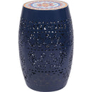 RUBY 12' SIDE TABLE - DARK BLUE
