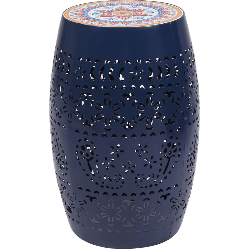 RUBY 12' SIDE TABLE - DARK BLUE