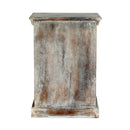Wooden Nightstand With 1 Drawer 1 Door by HouseOfZazla