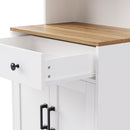 Farmhouse TV Stand With Solid Wood Gourd Shaped Legs For TVs Up To 70" by HouseOfZazla
