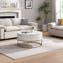 Modern Round Table With Drawers by HouseOfZazla