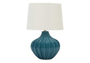 Lighting, Table Lamp, Ceramic, Transitional - Blue by HouseOfZazla