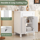 Bathroom Vanity With Top Sink, Cabinet With 2 Soft Closing Doors by Unique Piece Furniture
