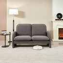 Loveseat Sofa Small Couch For Living Room, Sherpa Fabric Upholstered Loveseat Sofa Couch, Small Loveseat Sofa For Apartment, Bedroom by HouseOfZazla