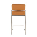 Fuji - Contemporary High Back Barstool (Set of 2)