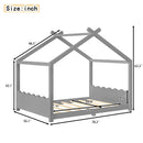 Full House Floor Bed with Support Slats