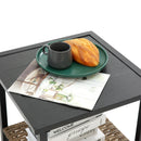 3pcs Rocking Rattan Set - Grey
