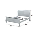 Louis Philippe Sleigh Style Bed