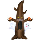 5FT Illuminated Inflatable Halloween Ghost Tree