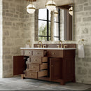 James Martin Brookfield 60" Double Bathroom Vanity, Honey Oak