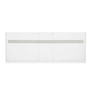 James Martin Chicago 72" Double Bathroom Vanity, Glossy White