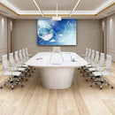 Amica · White Conference Room Table