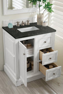 James Martin De Soto 30" Single Bathroom Vanity, Bright White