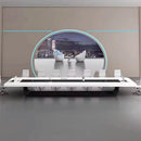 Paxum · White Conference Room Table for Executive Boardroom