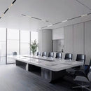 Paxum · White Conference Room Table for Executive Boardroom