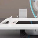 Paxum · White Conference Room Table for Executive Boardroom