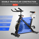 Indoor Fixed Aerobic Fitness Exercise Bicycle with Flywheel and LCD Display by LJGDeals