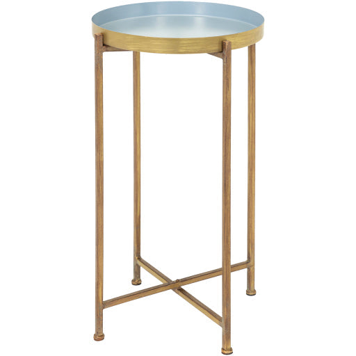 Klam Gray End Table