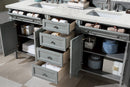 James Martin Brittany 72" Double Bathroom Vanity, Urban Gray