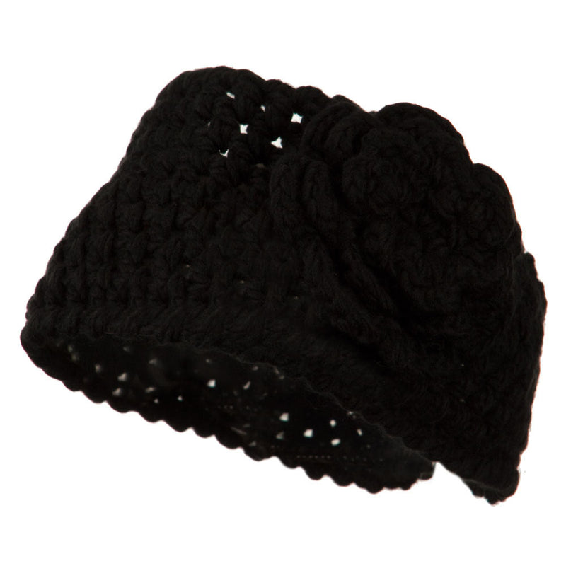 Ladies Acrylic Flower Accent Head Band