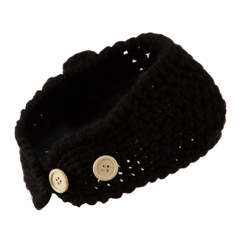 Ladies Acrylic Flower Accent Head Band