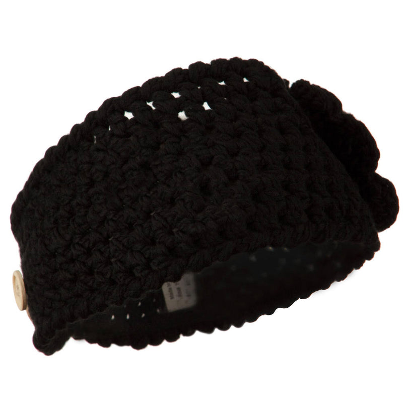 Ladies Acrylic Flower Accent Head Band