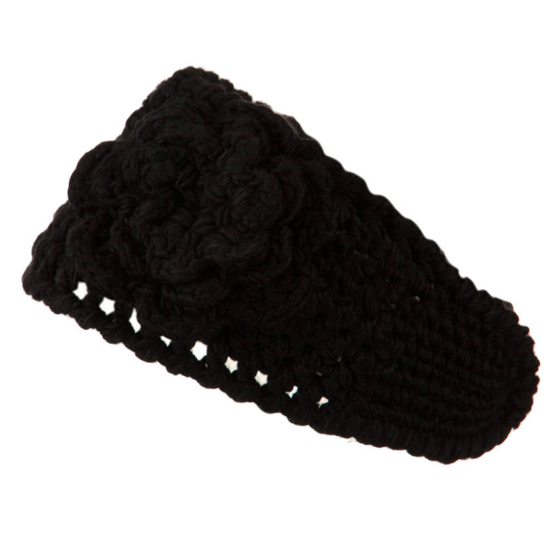 Ladies Acrylic Flower Accent Head Band