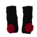 Acrylic Flower Accent Armwarmer
