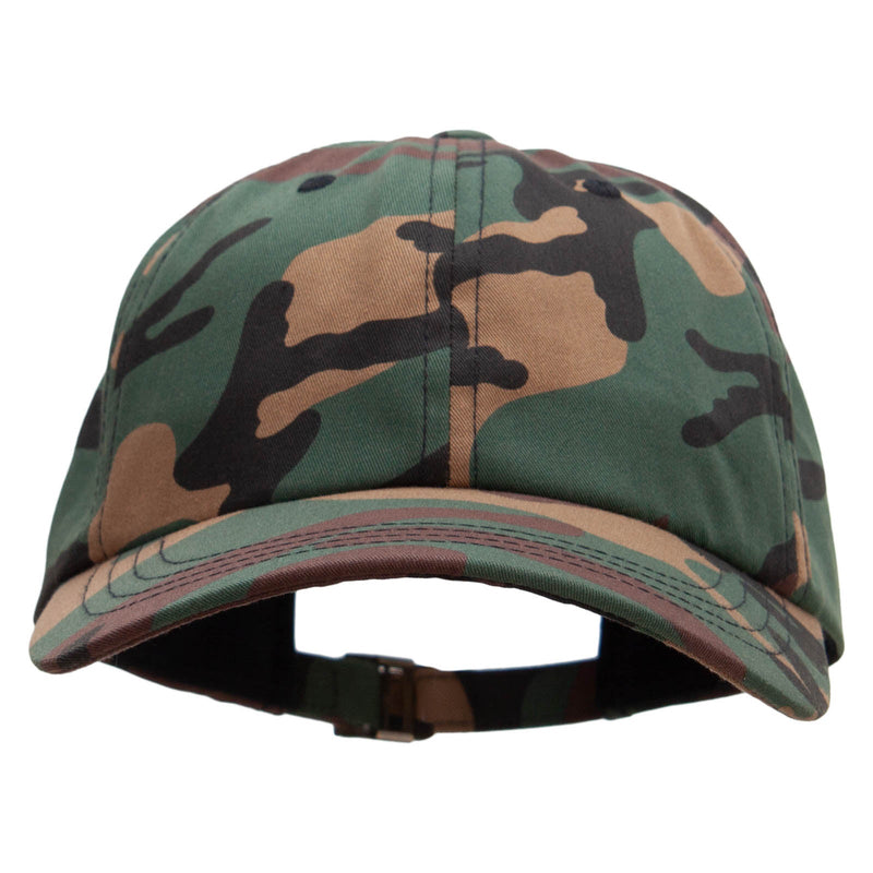 Dad Style Unstructured Low Profile 6 panel Cotton Cap