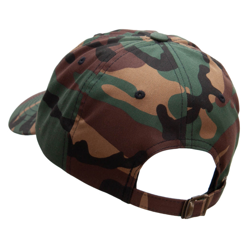 Dad Style Unstructured Low Profile 6 panel Cotton Cap