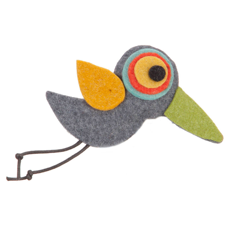 Animal Felt Pin and Hair Clip