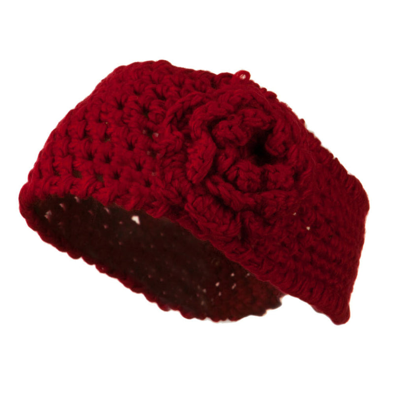 Ladies Acrylic Flower Accent Head Band
