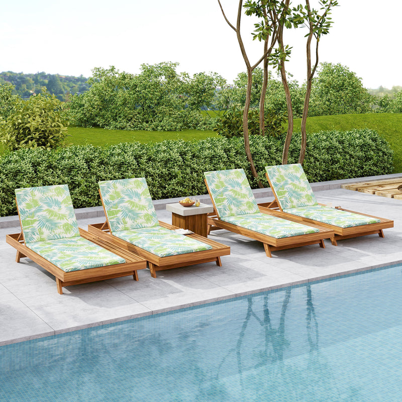 Lounge Chaise Set with Water-Resistant Cushions, photo 7 of 10