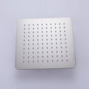 2 Functions Complete Shower Fixtures, 3 Knob Handles Complete Shower Systems, 10 inches Brushed Nickel - 2W03