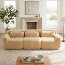 114'' Soft And Fluffy Modular Sectional Sofa