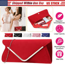 Women Clutch Wallet Bags For Party Wedding Soft Handbag Portable Thin Envelop Evening Purse for Bridal Dating