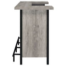 Menimen - Freestanding Bar Unit - Gray
