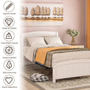 Platform Bed & Headboard, Footboard And Wood Slat Support by HouseOfZazla