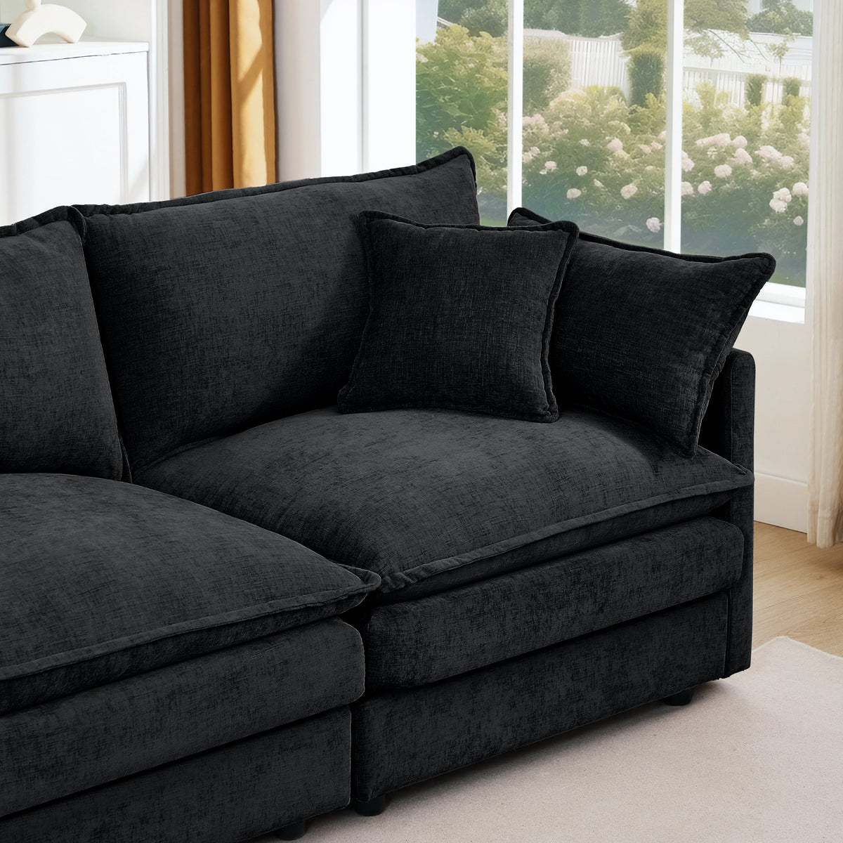 Modular Sectional Sofa - 102 Inch L Shaped Couch Set for Living Room, photo 7 of 10