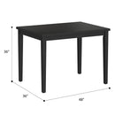 5 Piece Gathering Height Set - Gray - Wood by HouseOfZazla