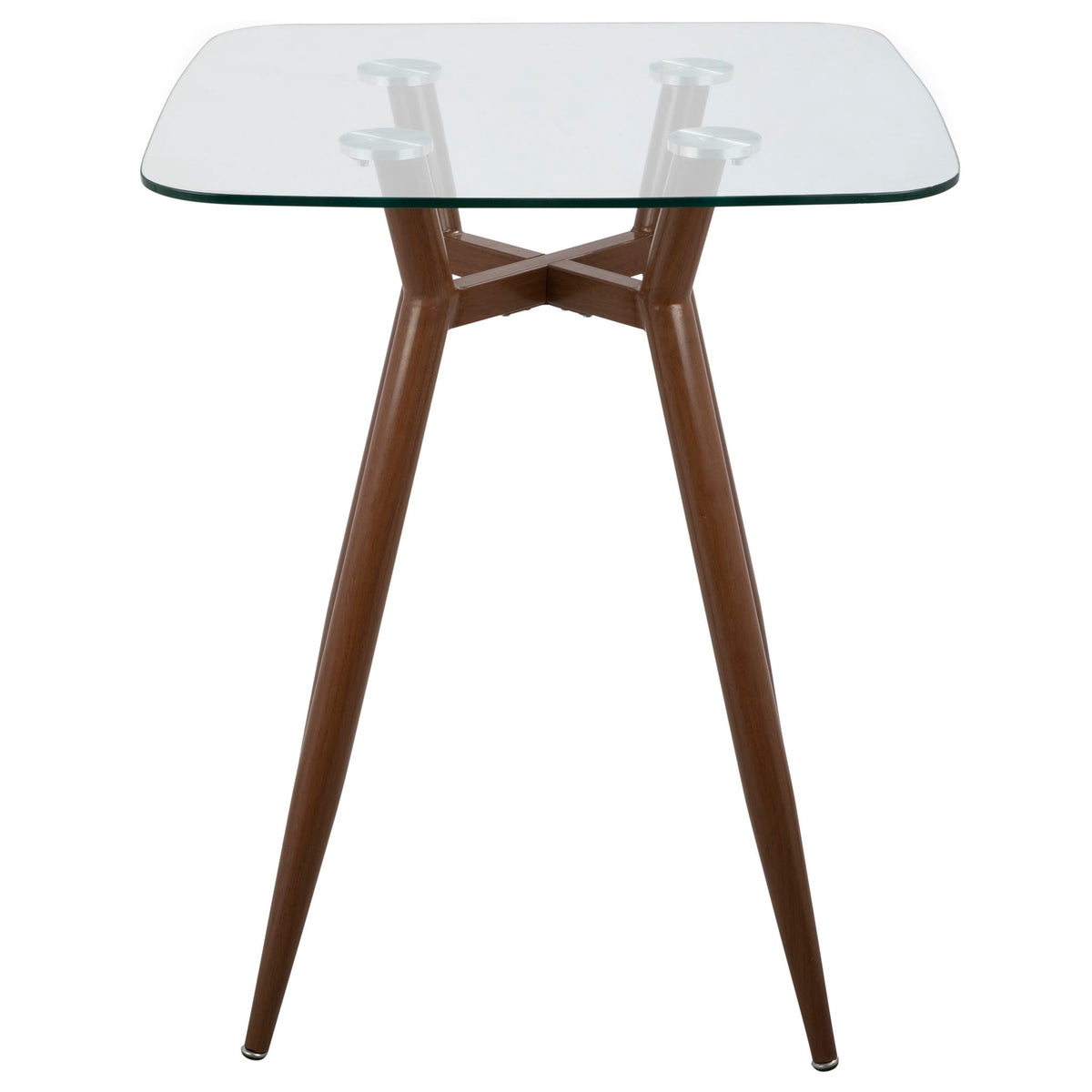 Clara - Mid Century Modern Square Table, photo 7 of 8