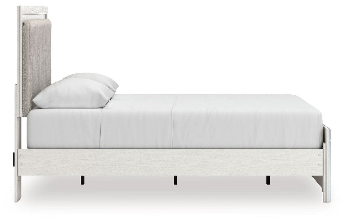 Zuraleus - Upholstered Panel Platform Bed With Roll Slats, photo 22 of 28