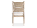 Sunset Cove - Upholstered Side Chair With Wood Back (Set of 2) - Sanibel Brown by Unique Piece Furniture